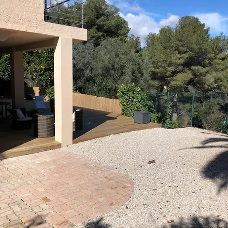 Adorable Appartement De 60 M2 Avec Terrasse Privee De 100M2 -Lumineux - Calme Et Verdure A 10 Min De La Mer Cagnes-sur-Mer Exterior photo